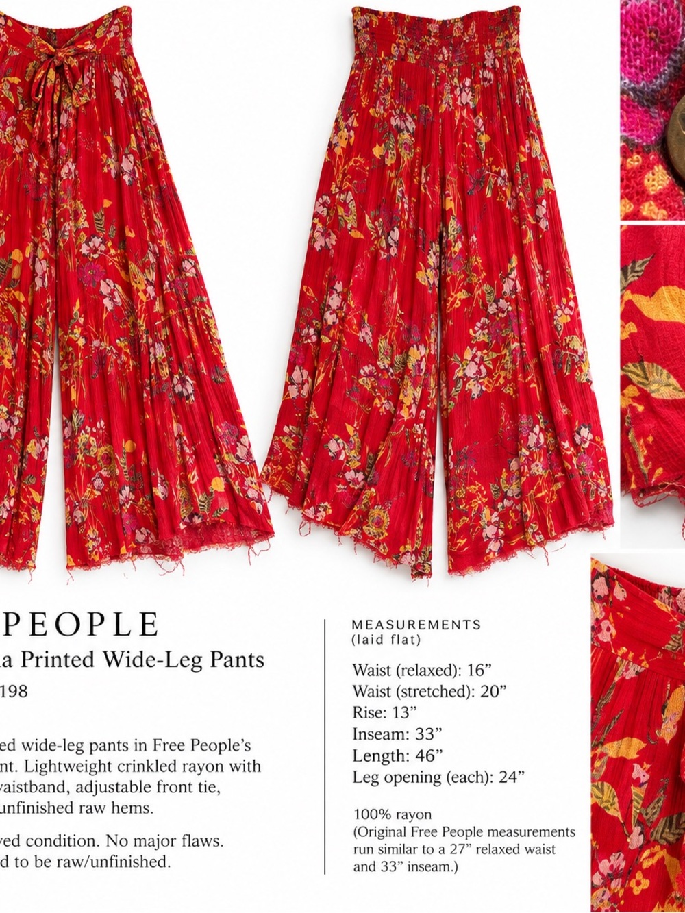 Free people aloha pants
